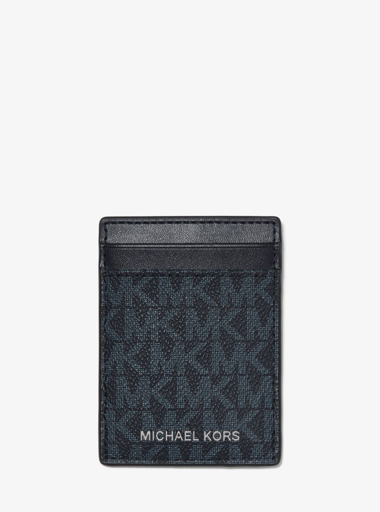Logo Card Case with Bill Clip