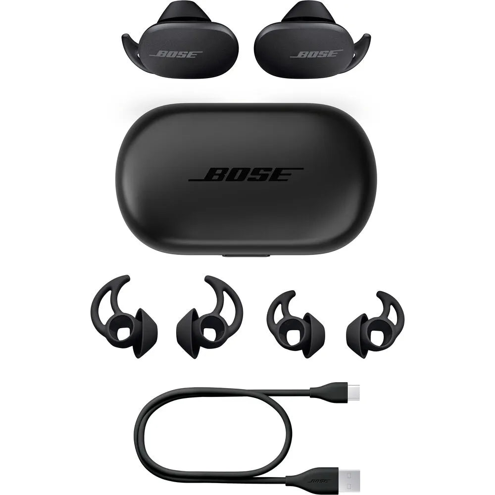 Bose Quiet Comfort Noise-Canceling True Wireless Headphones - Triple Black
